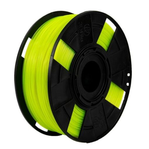 Foto do filamento ABS Premium Cristal na cor Olivina Neon