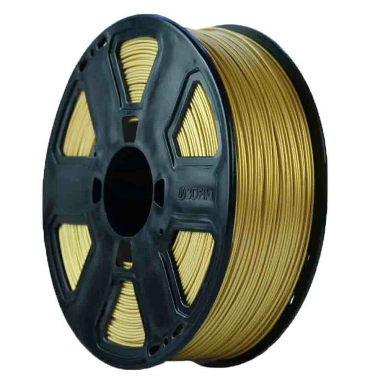 Filamento PLA Dourado para Impressora 3D - 3D Fila