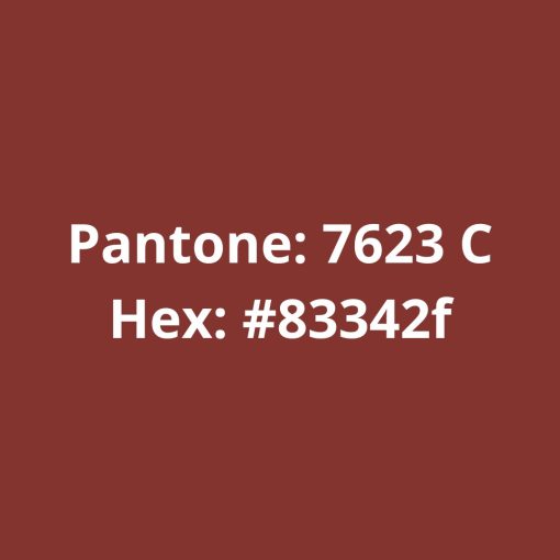 pantone pla vermelho
