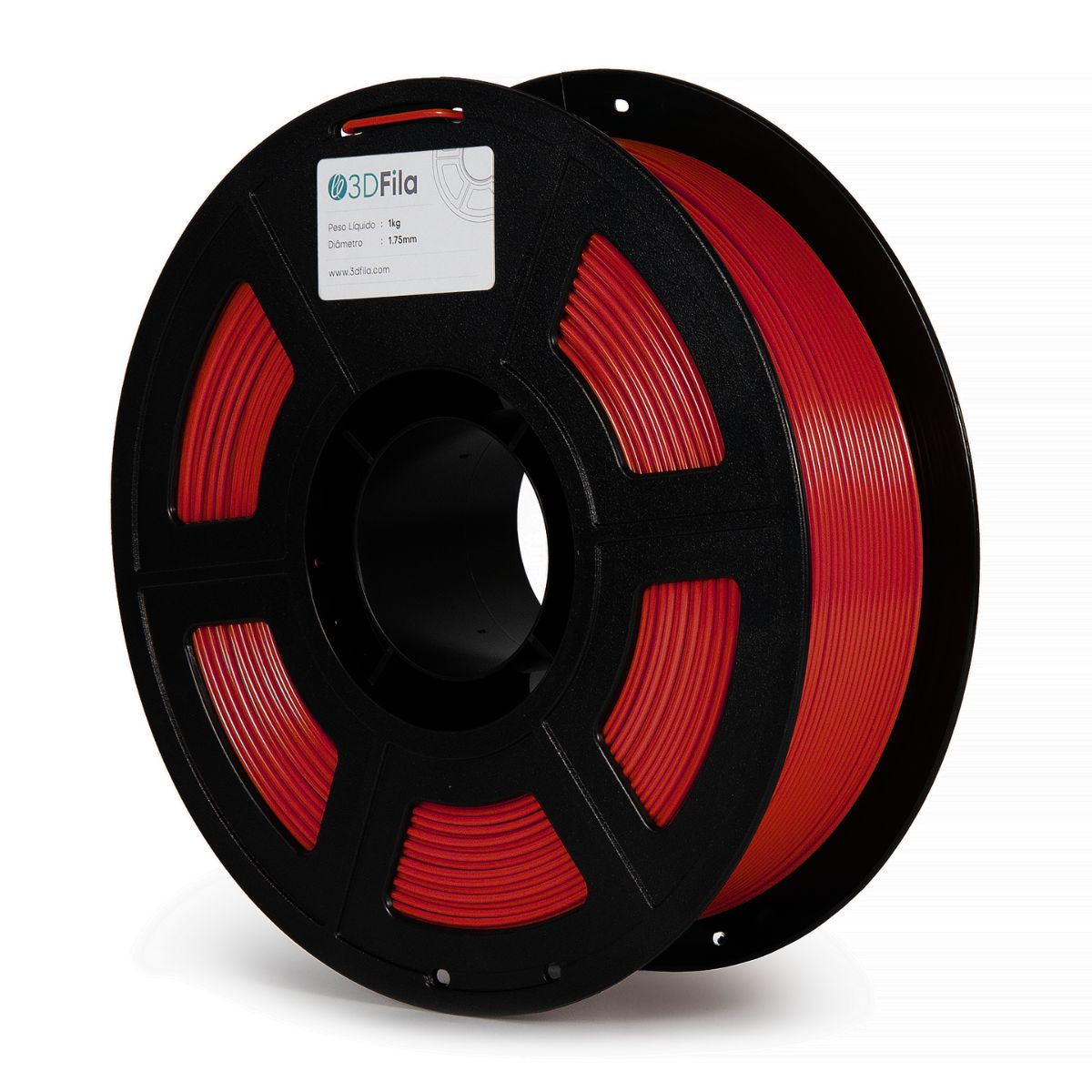 Filamento PETG XT Vermelho Red Metal 1,75mm 2 filamento petg red metal