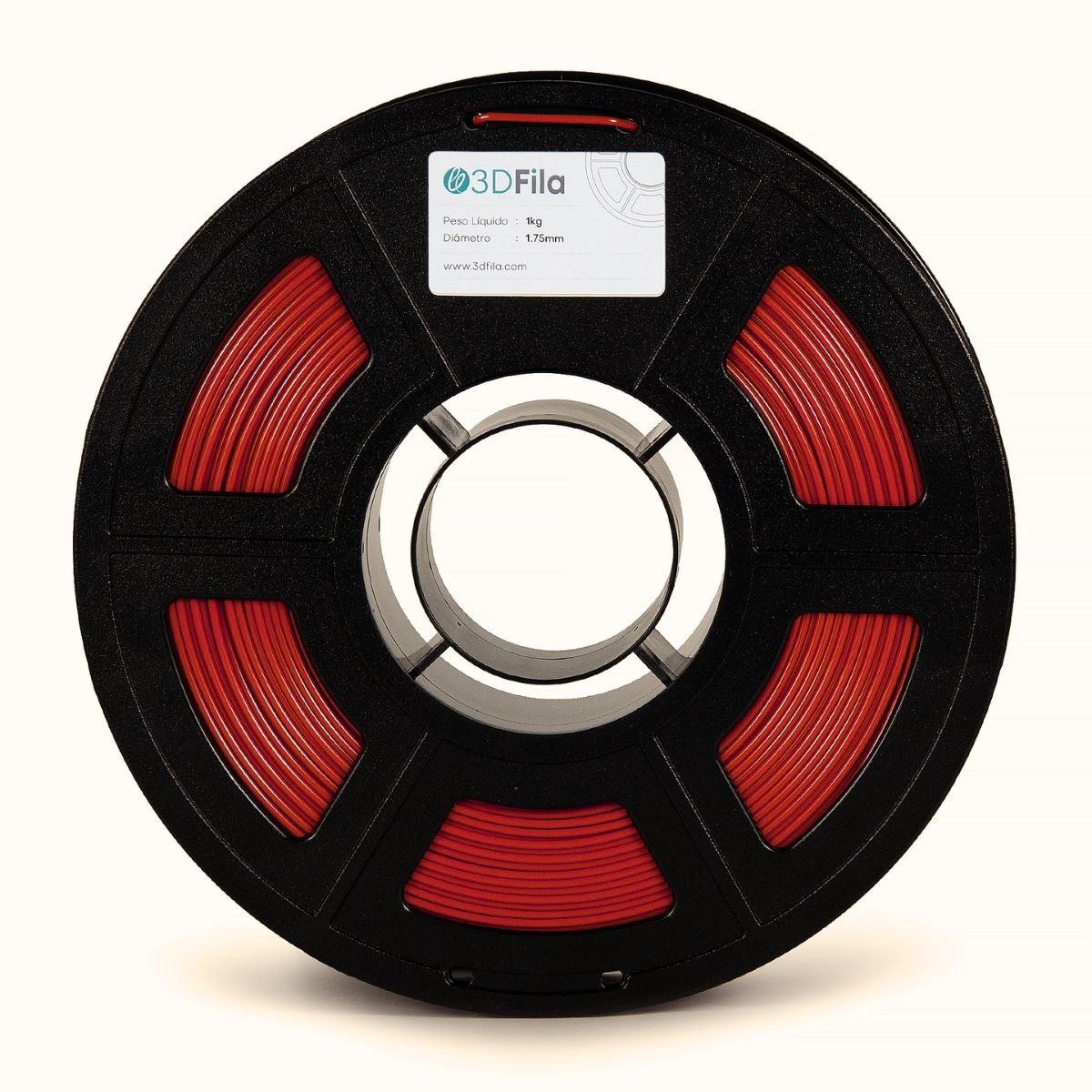 Filamento PETG XT Vermelho Red Metal 1,75mm 4 filamento petg red metal