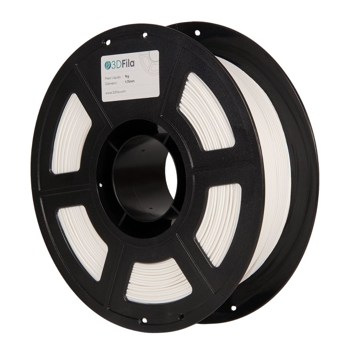 Filamento PETG XT Branco Snow White 1,75mm 2 Filamento PETG XT Branco Snow White 1,75mm - Imagem 2