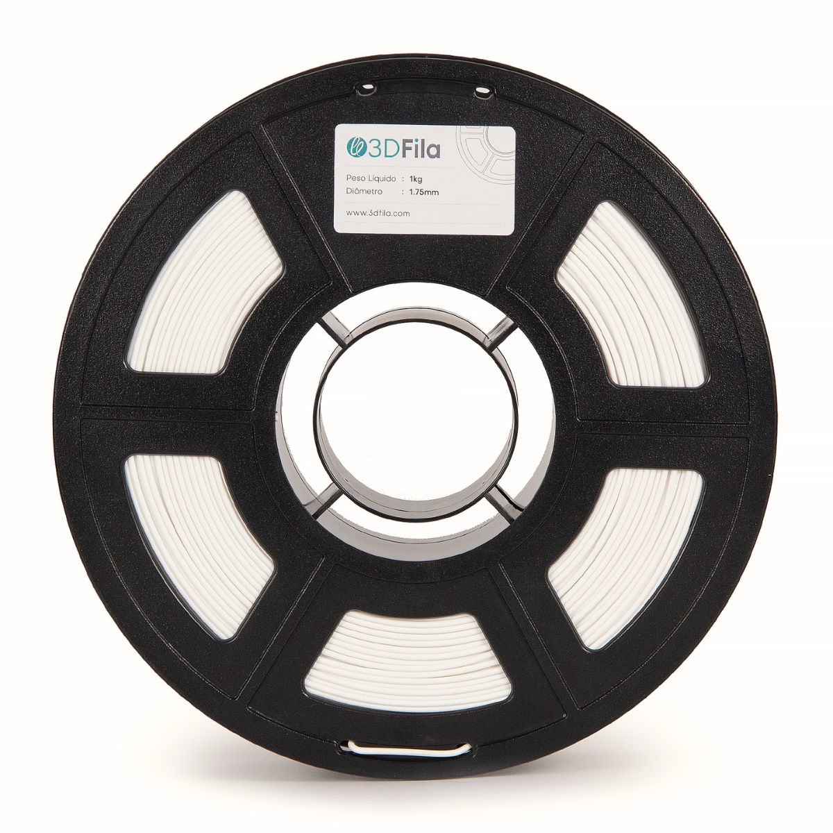 Filamento PETG XT Branco Snow White 1,75mm 4 Filamento PETG XT Branco Snow White 1,75mm - Imagem 4