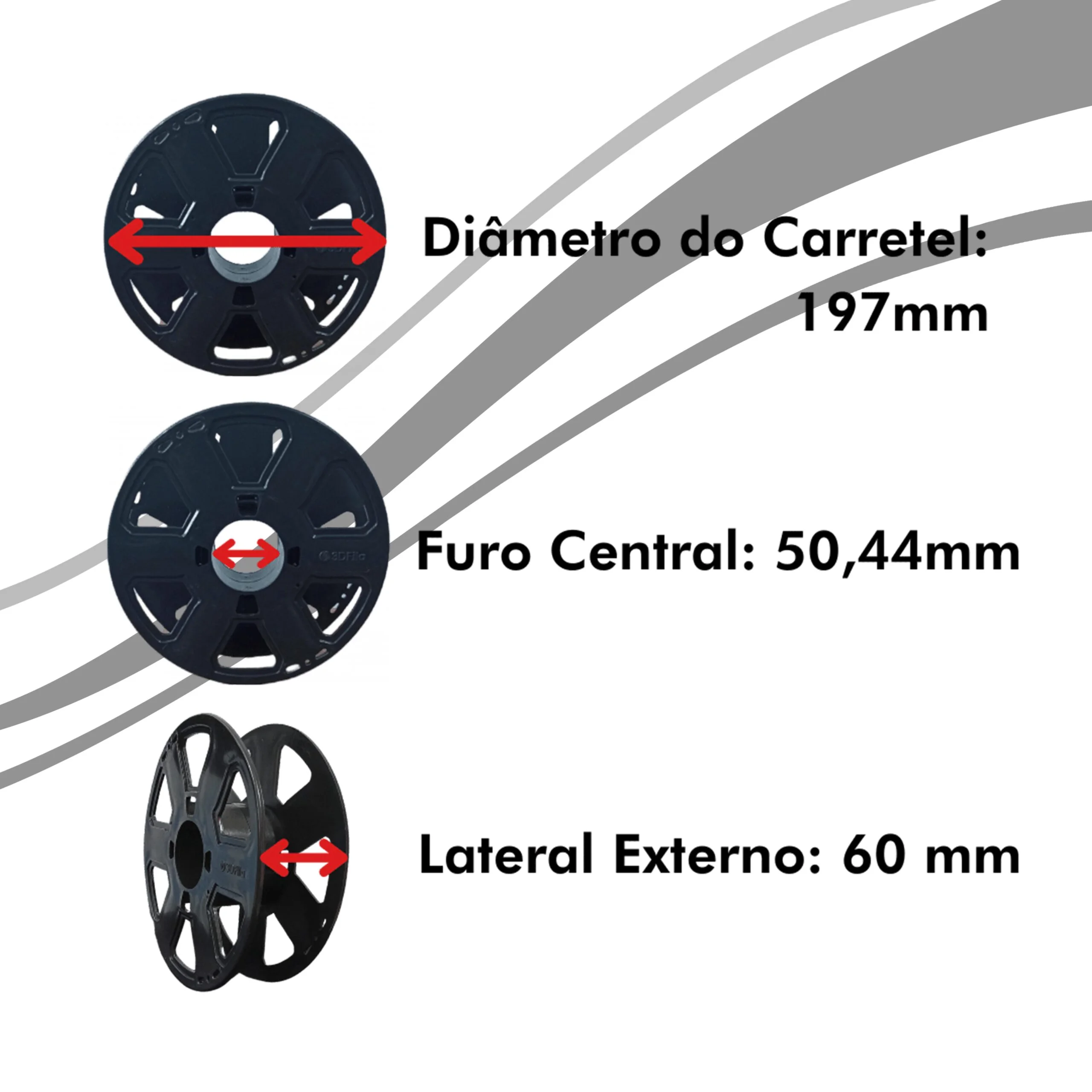 Filamento PLA Prata Machine EasyFill 1,75mm - 3D Fila para