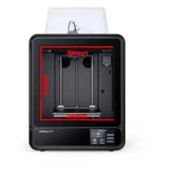 Impressora 3D CR-200B PRO frente dimensões