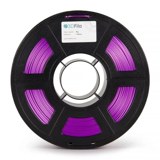 Filamento PLA Silk Roxo 1,75mm - Imagem 3