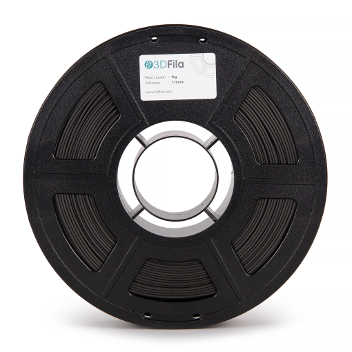 filamento fibra de carbono preto