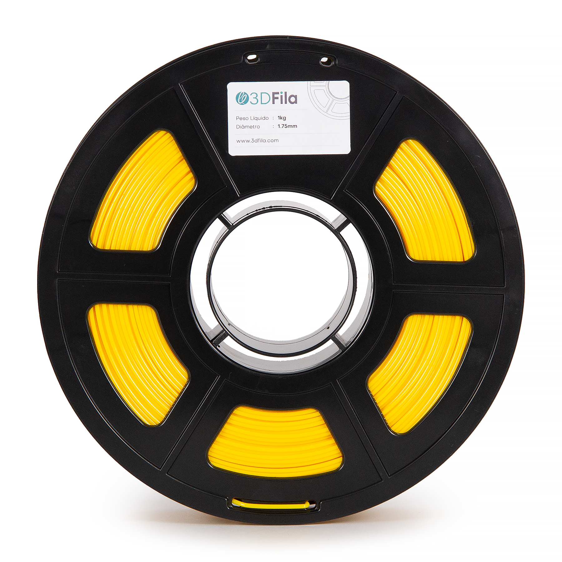 Filamento PETG XT Amarelo 1,75mm 3 Filamento PETG XT Amarelo 1,75mm - Imagem 3