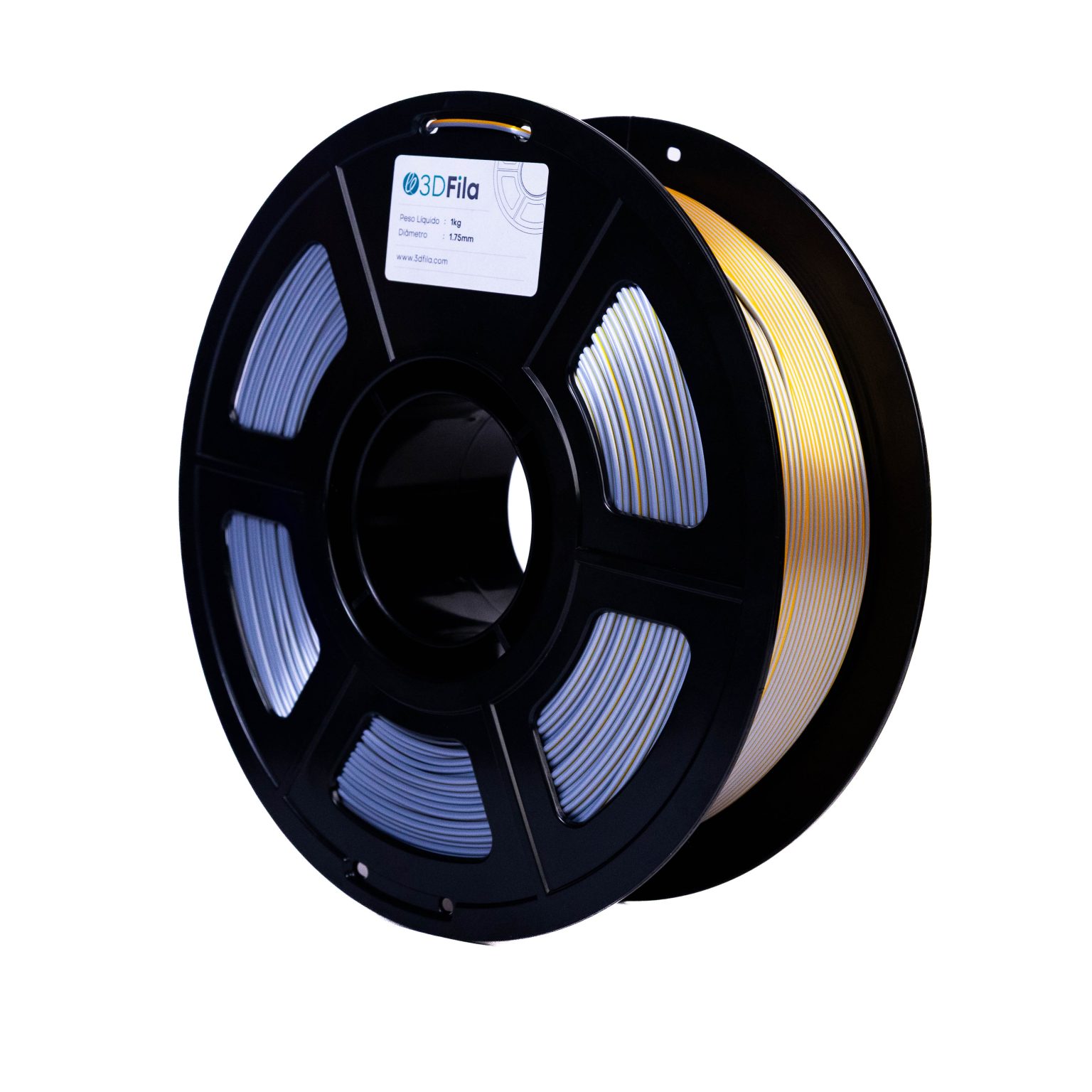 Filamento PLA Silk Duo para Impressora 3D - 3D Fila