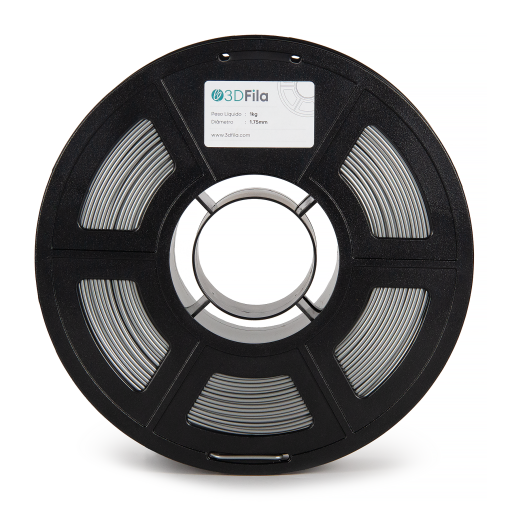 Filamento PETG XT Prata 1,75mm - Imagem 4