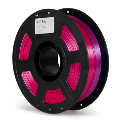 filamento pla duo color vermelho e azul