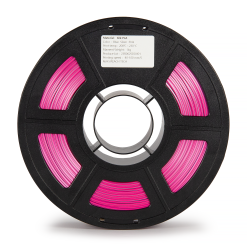 Alternative view of Filamento PLA Silk Tricolor Azul, Prata e Rosa