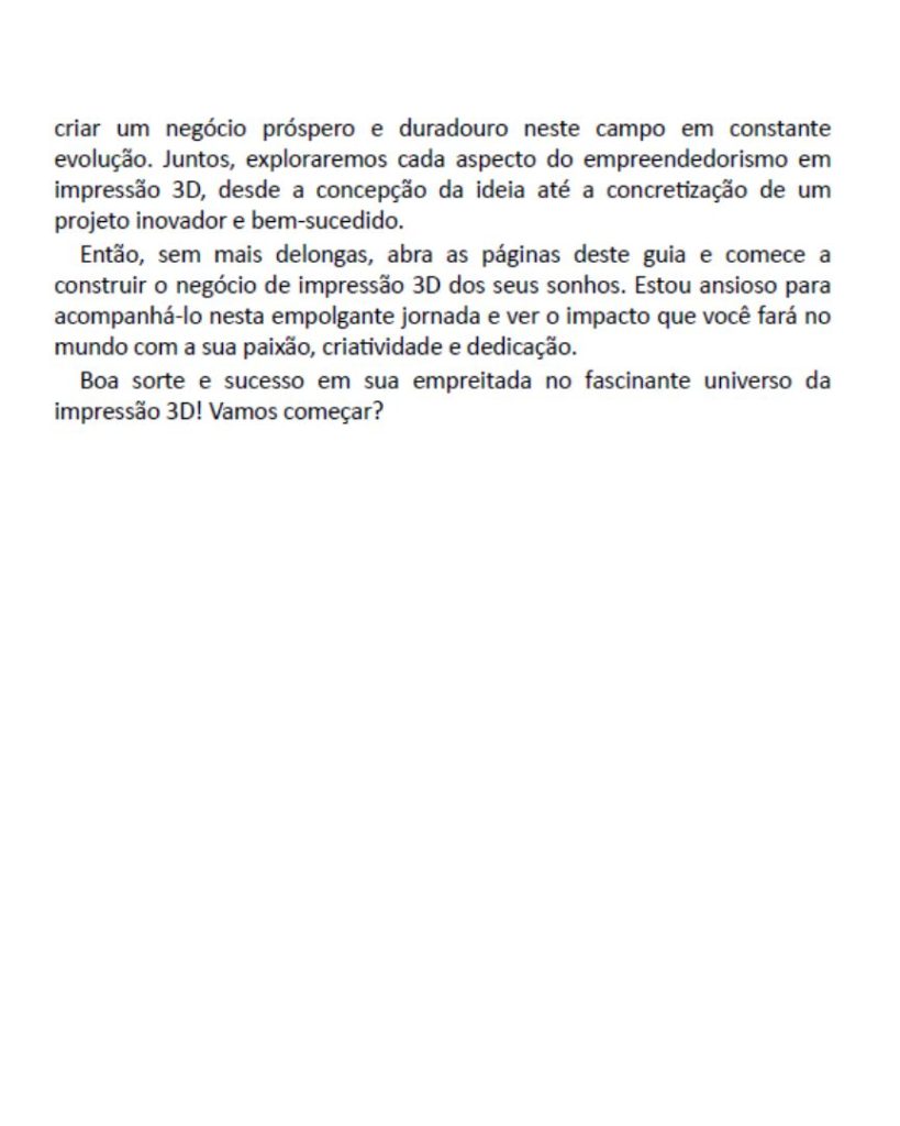 livro seu negocio de impressao 3d introducao 2