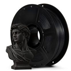 filamento pla mármore preto