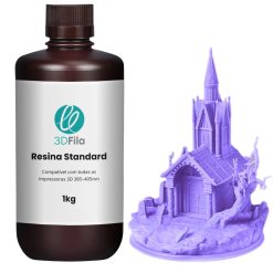 resina 3d standard 4.0 roxo