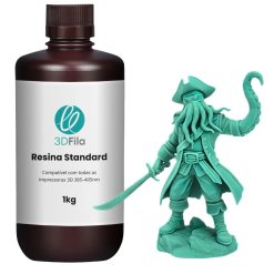 resina 3d standard 4.0 verde menta