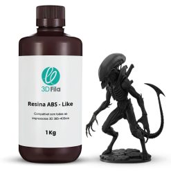 resina 3d abs like preta