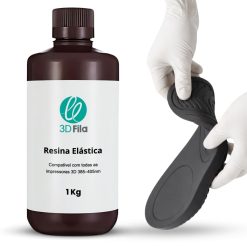 Alternative view of Resina 3D Elástica Preto