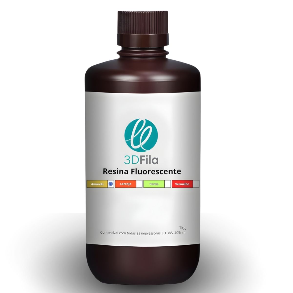 Resina 3D Fluorescente Amarelo 2 resina 3d fluorescente amarelo