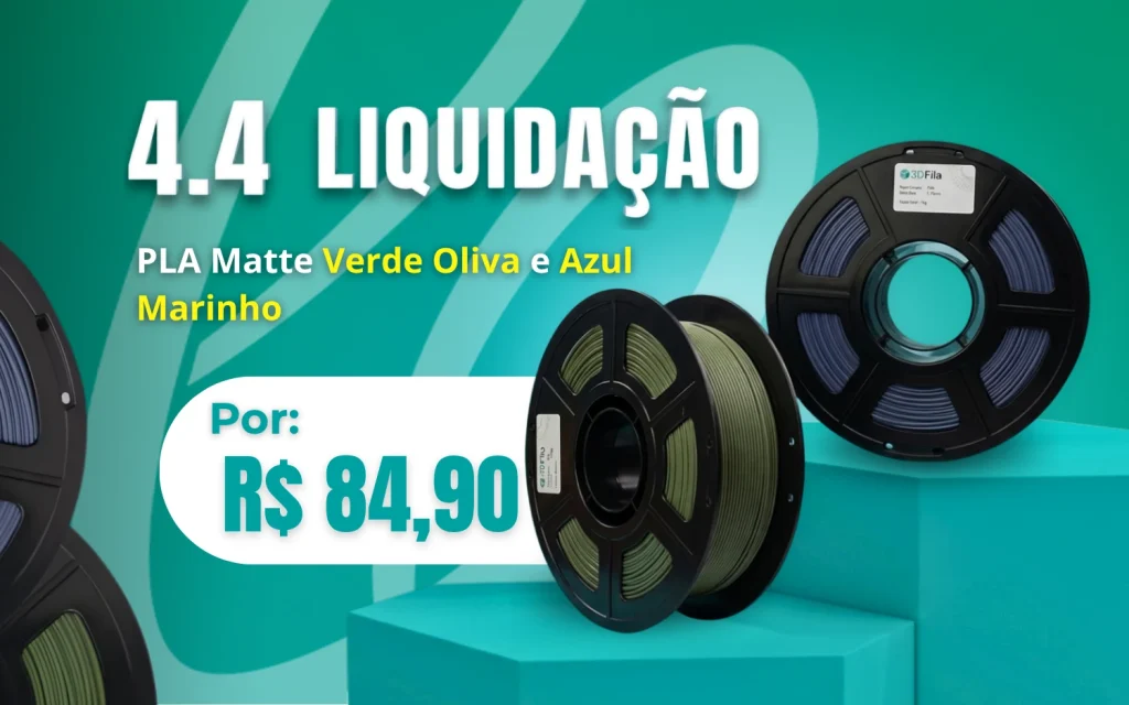 banner promoção filamentos matte