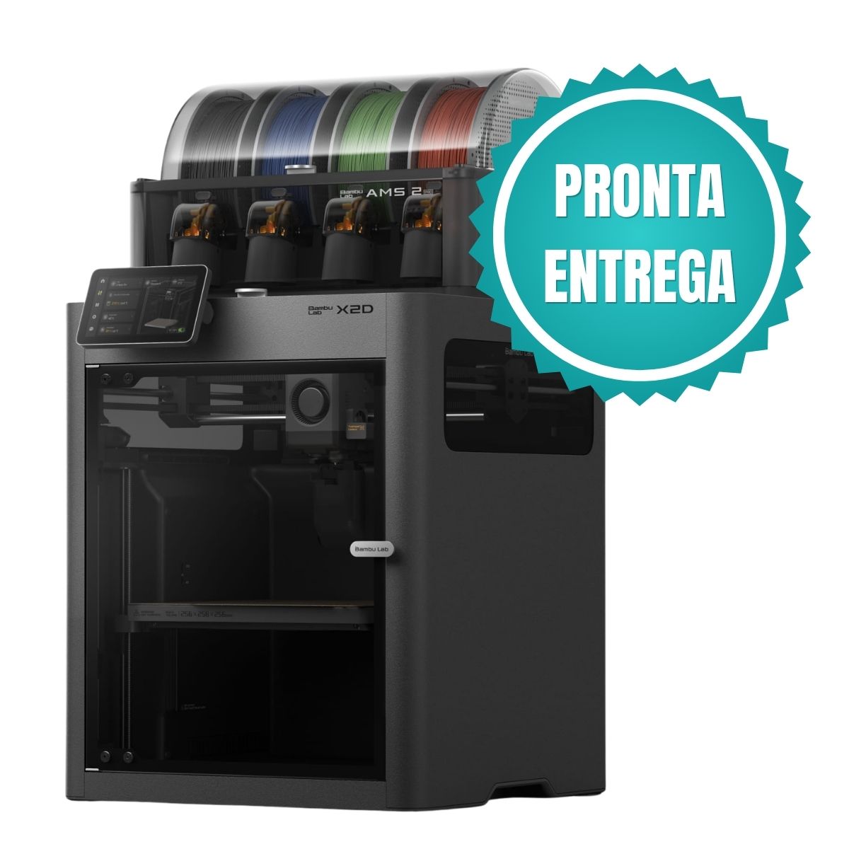 IMPRESSORA 3D BAMBU LAB X2D - COMBO 110V - 3D Fila