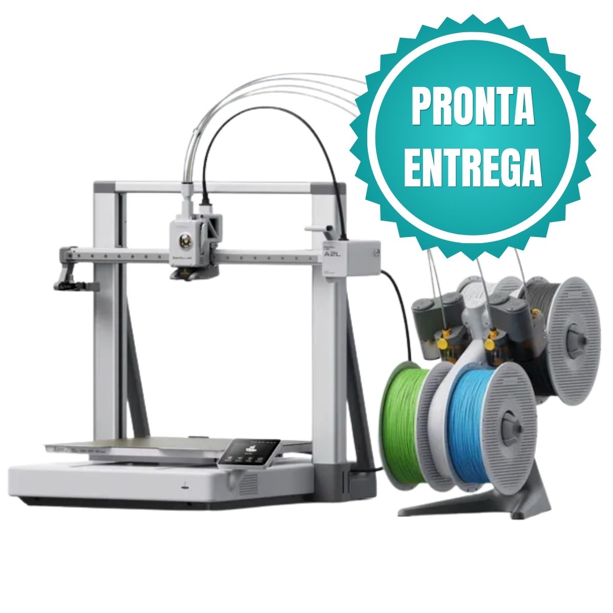 IMPRESSORA 3D BAMBU LAB A2L - COMBO 110V — FDM Bambu Lab para impressão 3D