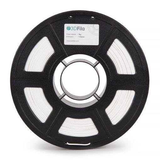 Filamento PETG XT Branco Translúcido 1,75mm - Imagem 4