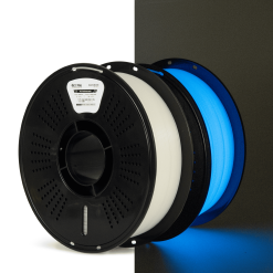 filamento pla fosforescente azul celeste