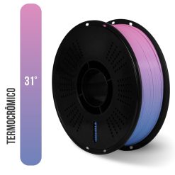 Filamento pla termocrômico azul para rosa
