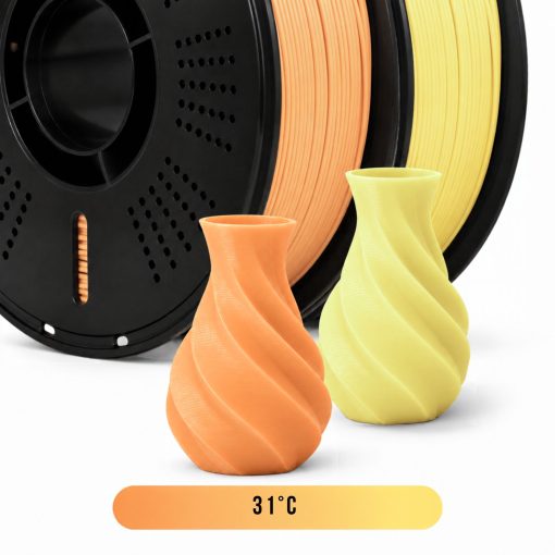 Filamento PLA Termocrômico Laranja / Amarelo - Imagem 7