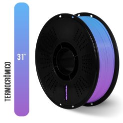 filamento pla termocrômico roxo para azul