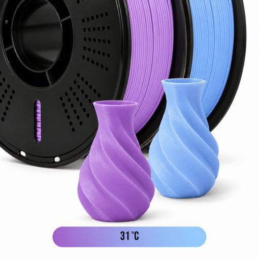 Filamento PLA Termocrômico Roxo / Azul - Imagem 7