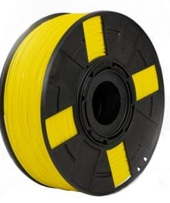 Foto do filamento ABS Premium + na cor Amarelo Canário